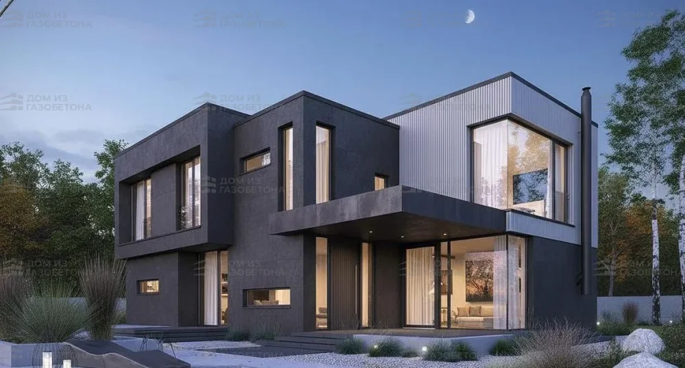 Проект Двухэтажный дом 20 на 17, 271 м2