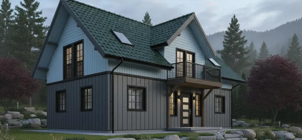 Проект Двухэтажный дом 7 на 14, 127 м2