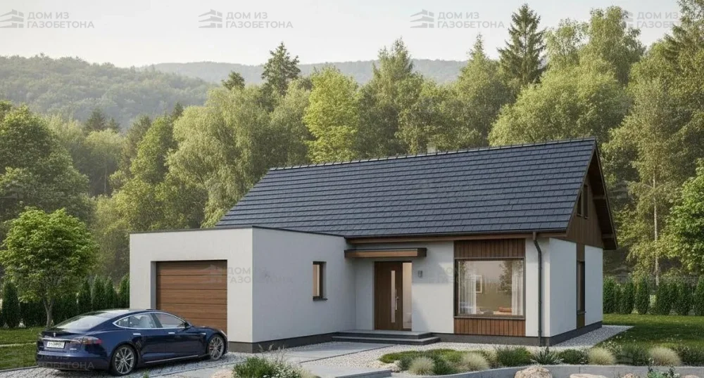 Проект Двухэтажный дом 16 на 12, 179 м2