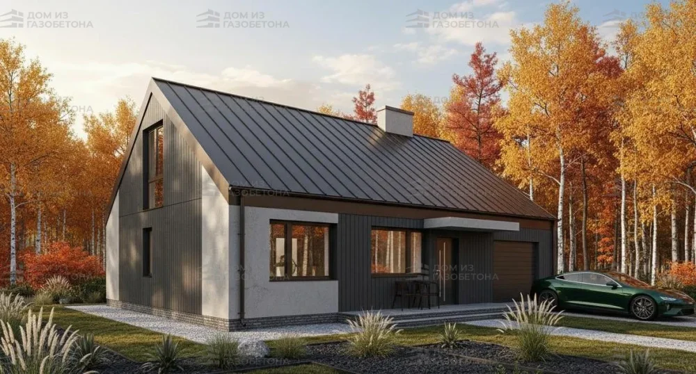 Проект Двухэтажный дом 13 на 12, 198 м2